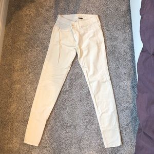 Suede pant